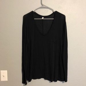Basic black long sleeve